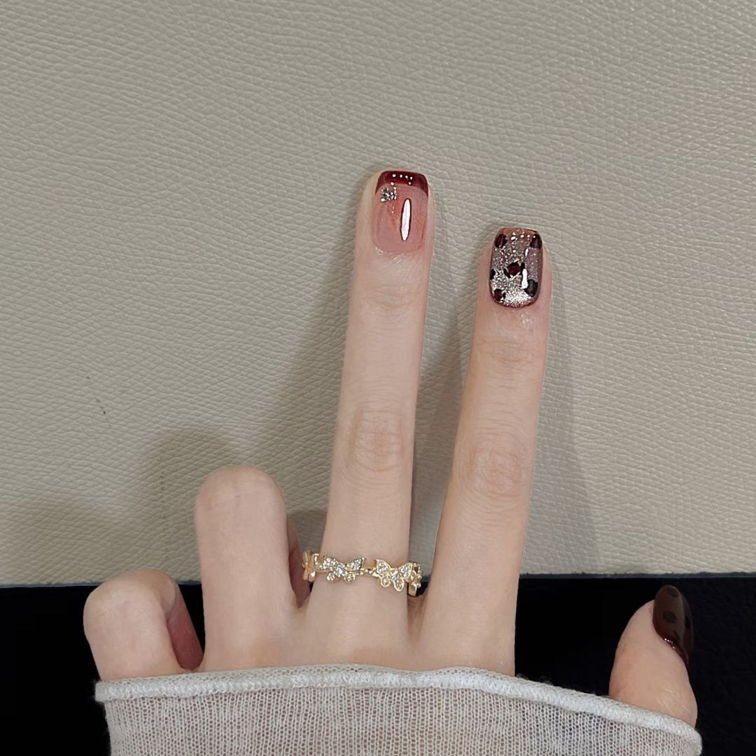 Artistic Floral Nail Art