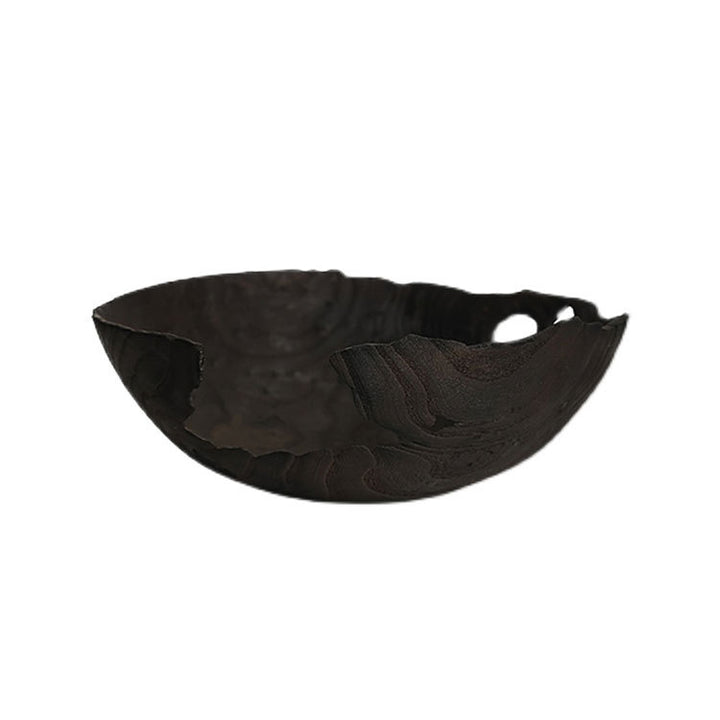 Artisan Wooden Serving Bowl