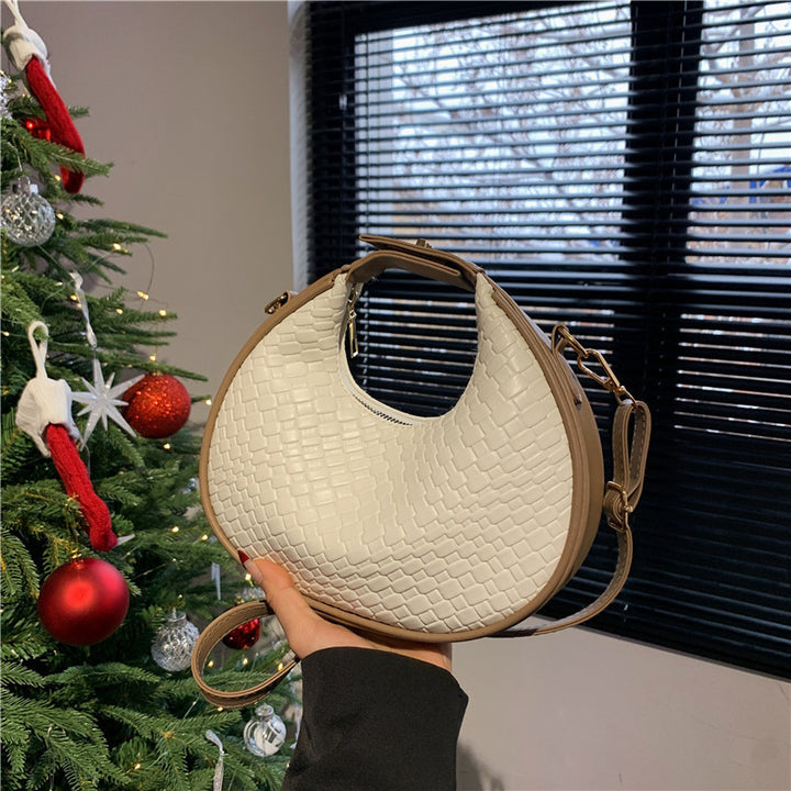 Textured Woven Crossbody Bag Kalsten