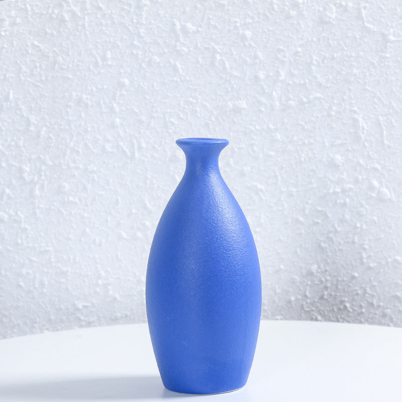Minimalist Textured Ceramic Flower Vase Kalsten