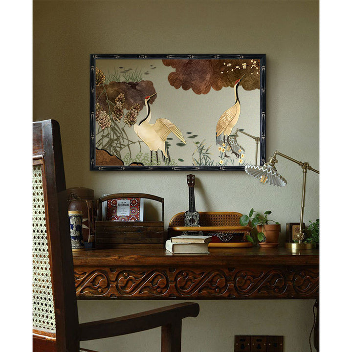 Artistic Crane Wall Art
