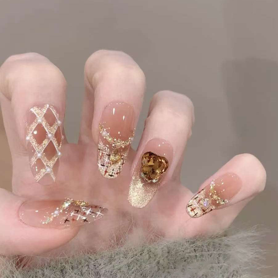 Decorative Press-On Nails