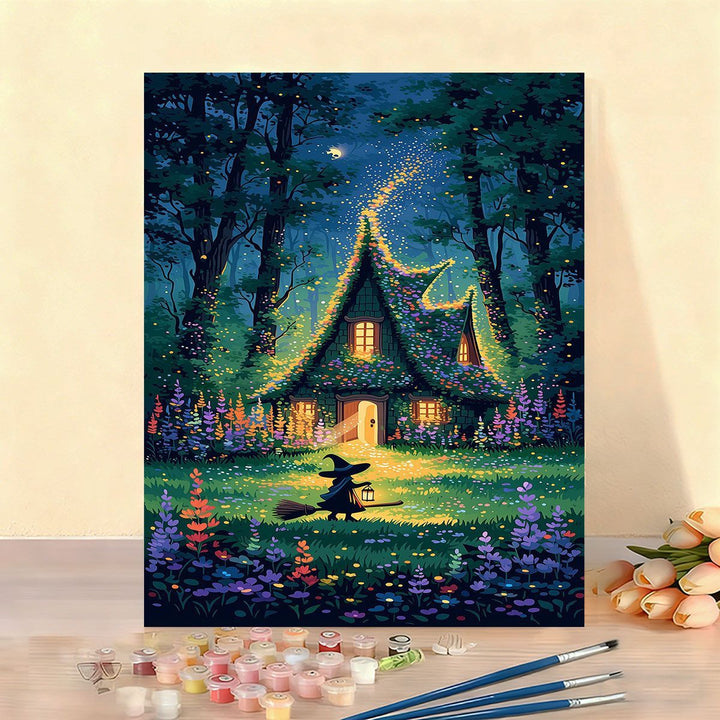 Whimsical Forest Adventure Art Print Kalsten