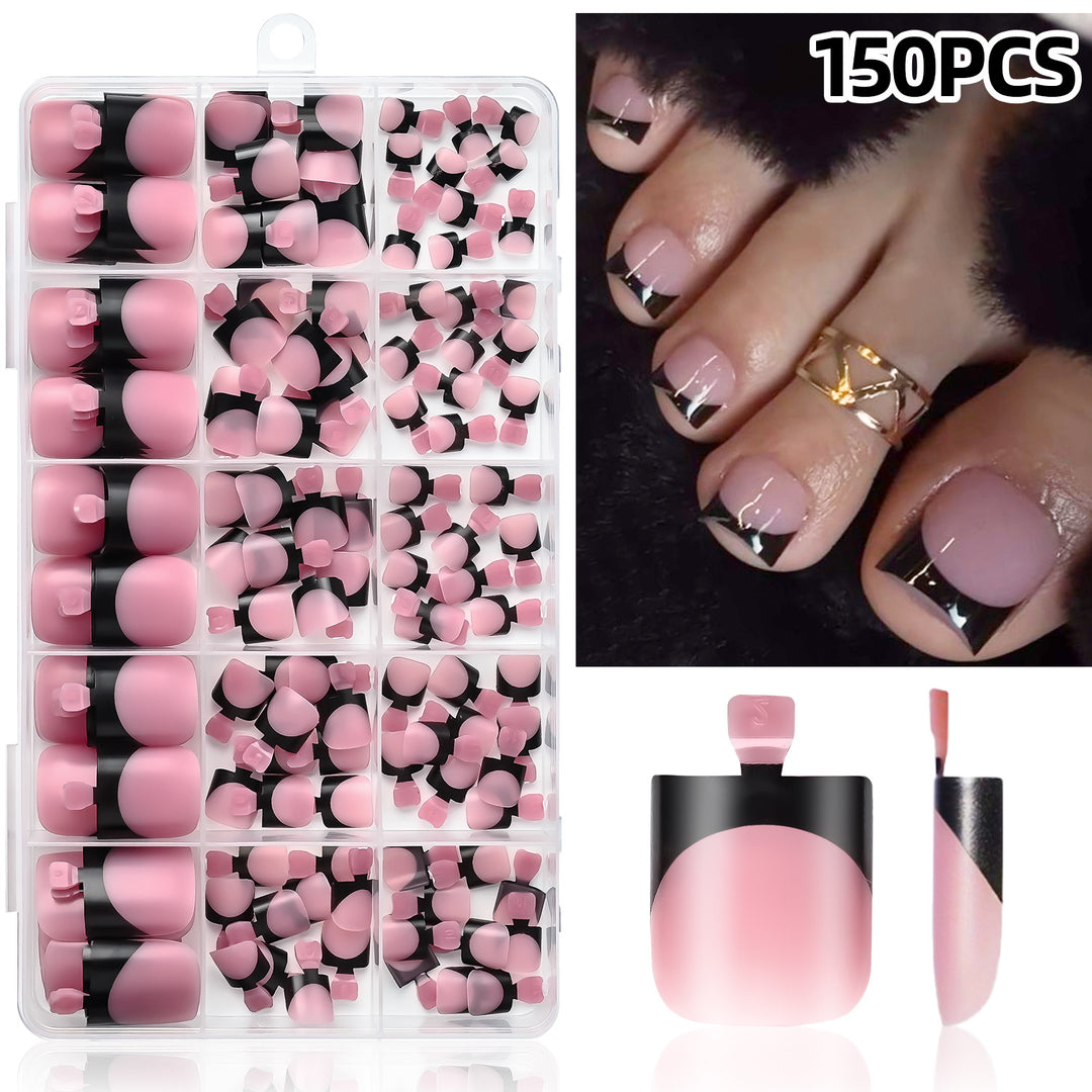 Premium French Tip False Nail Set Kalsten