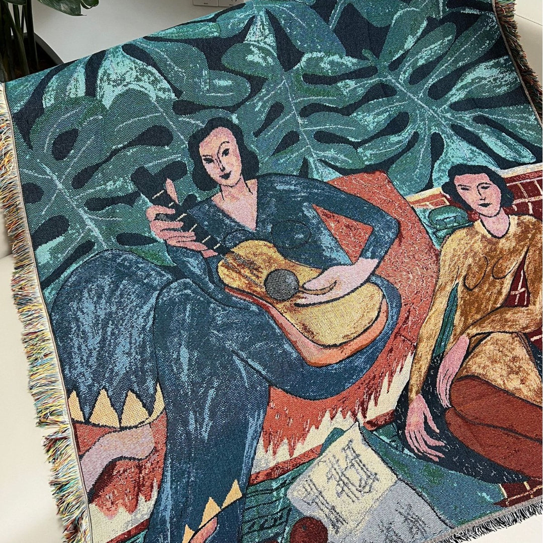 Decorative Art Throw Blanket