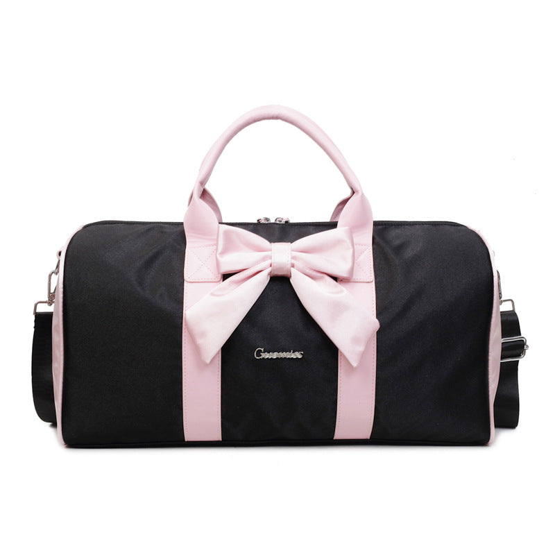 Elegant Bow Accent Duffel Bag Kalsten