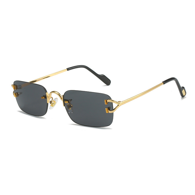 Ladies designer sunglasses with elegant metal frame and polarized lenses Kalsten