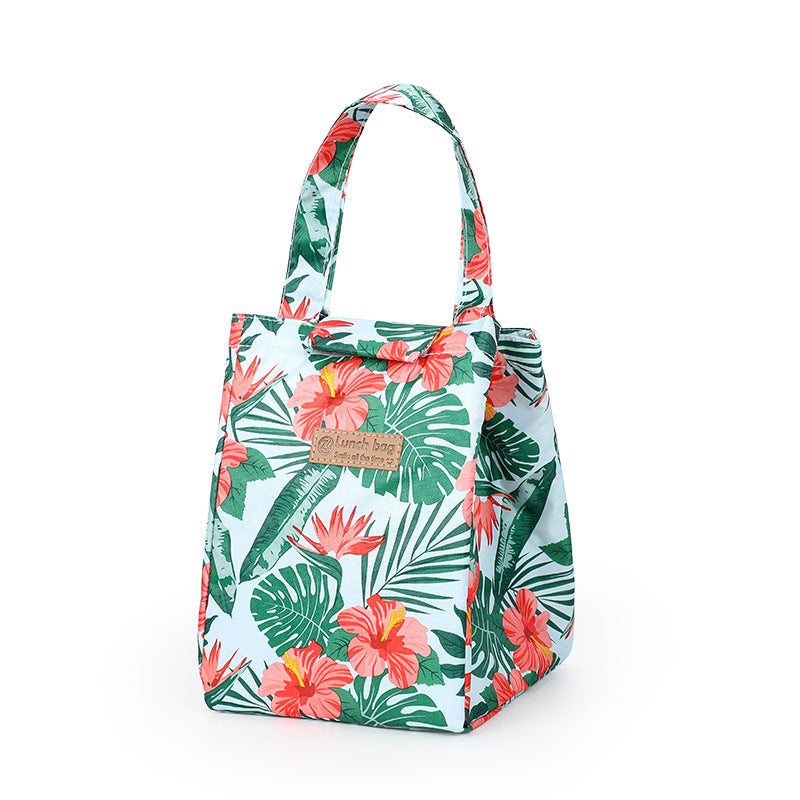 Floral Insulated Lunch Bag