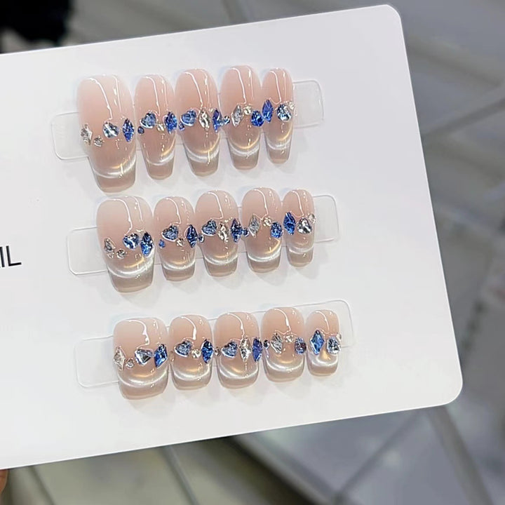 Glamorous Designer Press-On Nail Set Kalsten