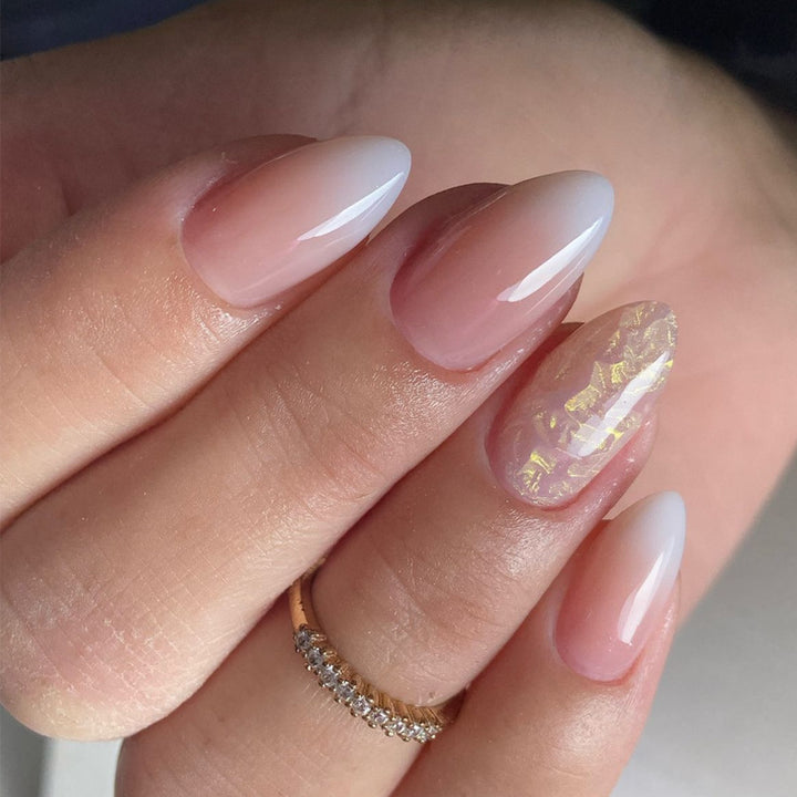 Elegant Stiletto Press-On Nail Art with Rhinestone Accents Kalsten