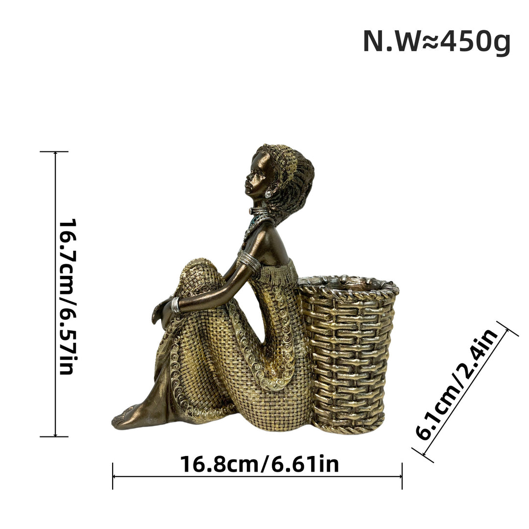 Decorative deer figure with glitter details Kalsten
