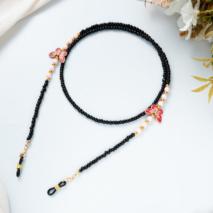 Beaded Eyewear Chain with Decorative Elements Kalsten