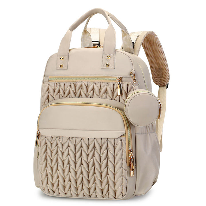 Fashionable backpack with practical compartment system Kalsten