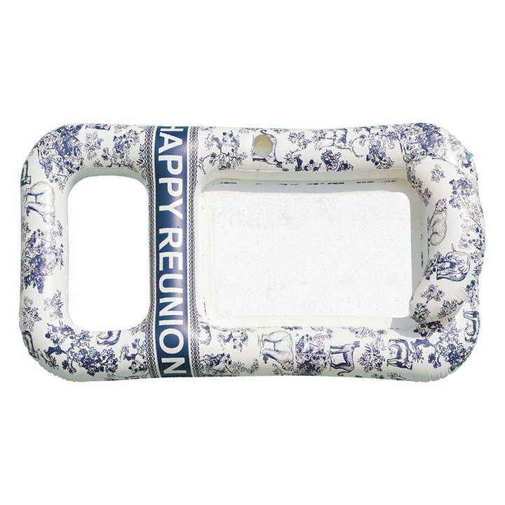 Unisex Elegant Swim Ring with Floral Designs Kalsten