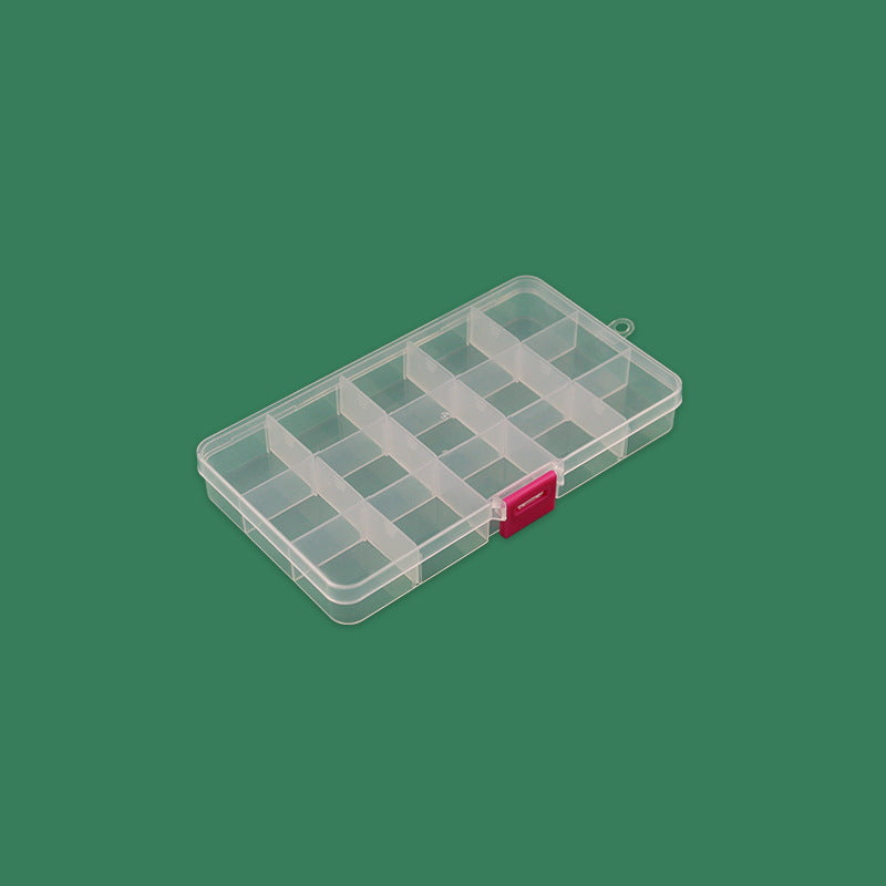 Multi-Section Transparent Craft Organizer Kalsten