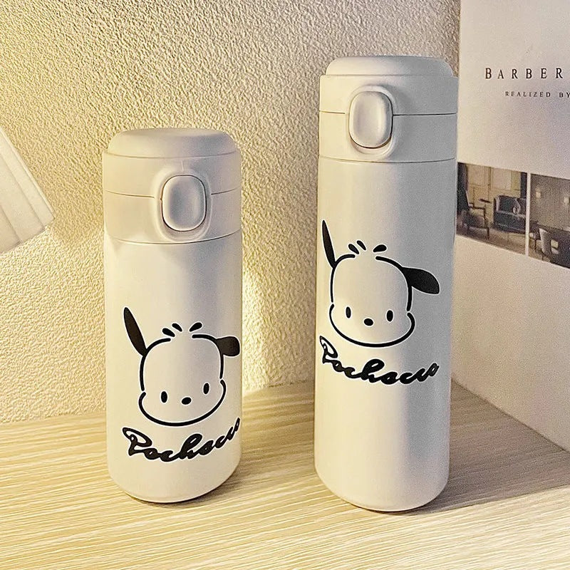 Ladies insulated drinking bottle with secure closure system and creative design Kalsten