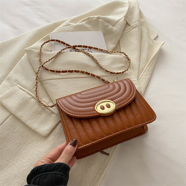 Quilted Chain Link Crossbody Handbag Kalsten