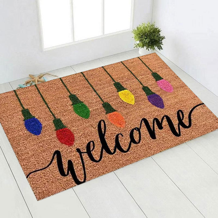 Holiday-Themed Welcome Mat Kalsten