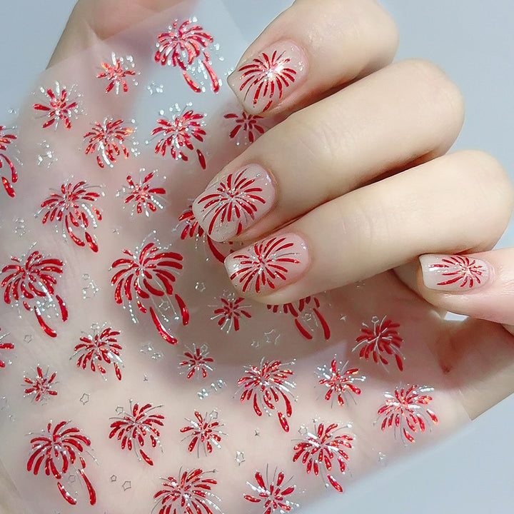 High-Quality Nail Art Foil Sticker Sheet