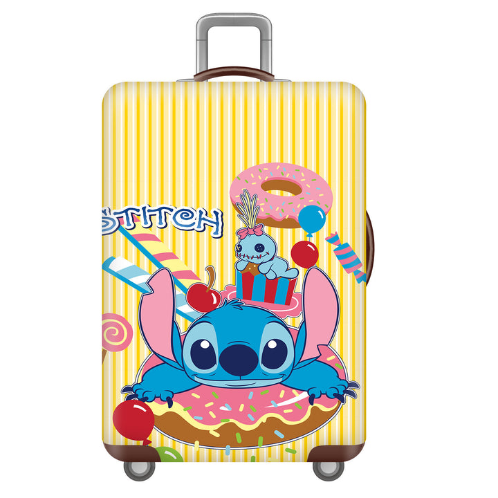 Unisex children's suitcase with reinforced hard shell, telescopic handle and Kuromi motif Kalsten