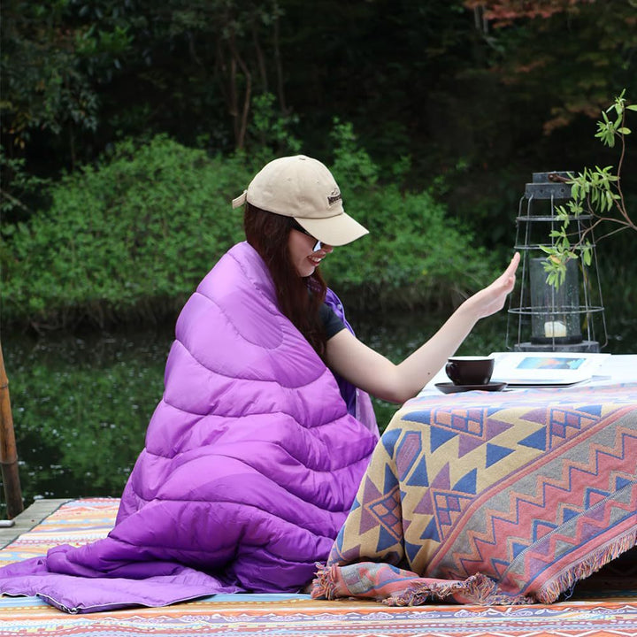 Unisex Travel Blanket with Thermal Insulating Filling Kalsten