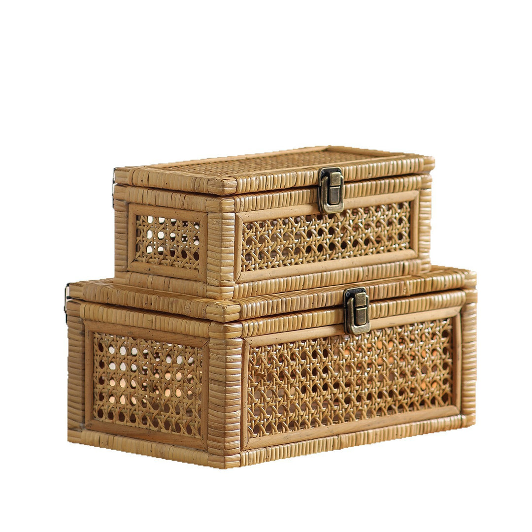 Handcrafted Decorative Woven Storage Box Kalsten
