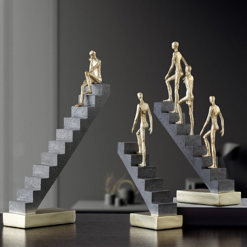 Staircase Figurative Sculpture