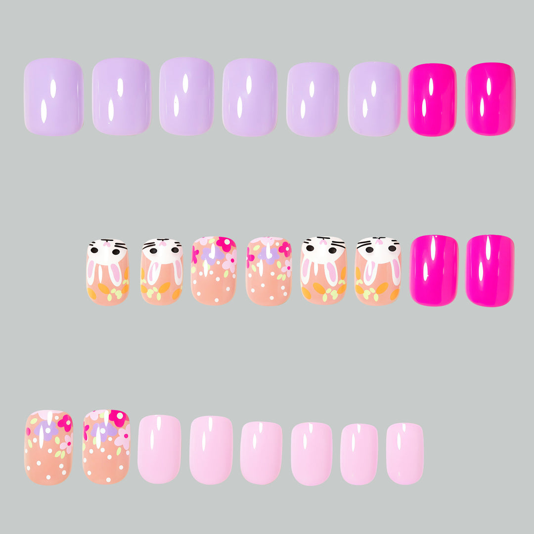 Floral Themed Nail Art Design Kalsten