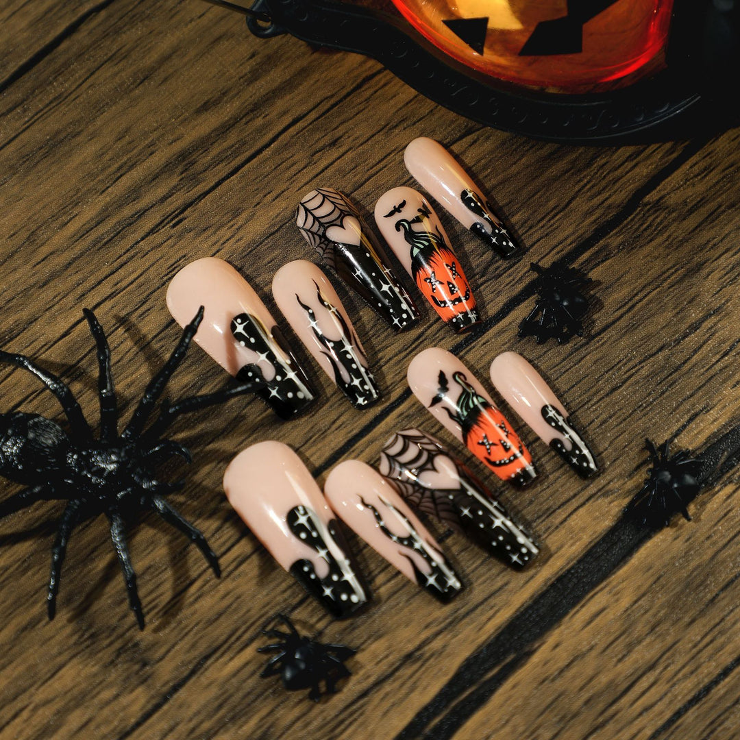 Artful Halloween nails with spooky designs Kalsten