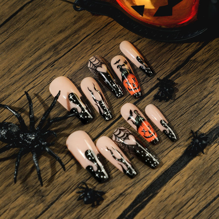 Artful Halloween nails with spooky designs Kalsten