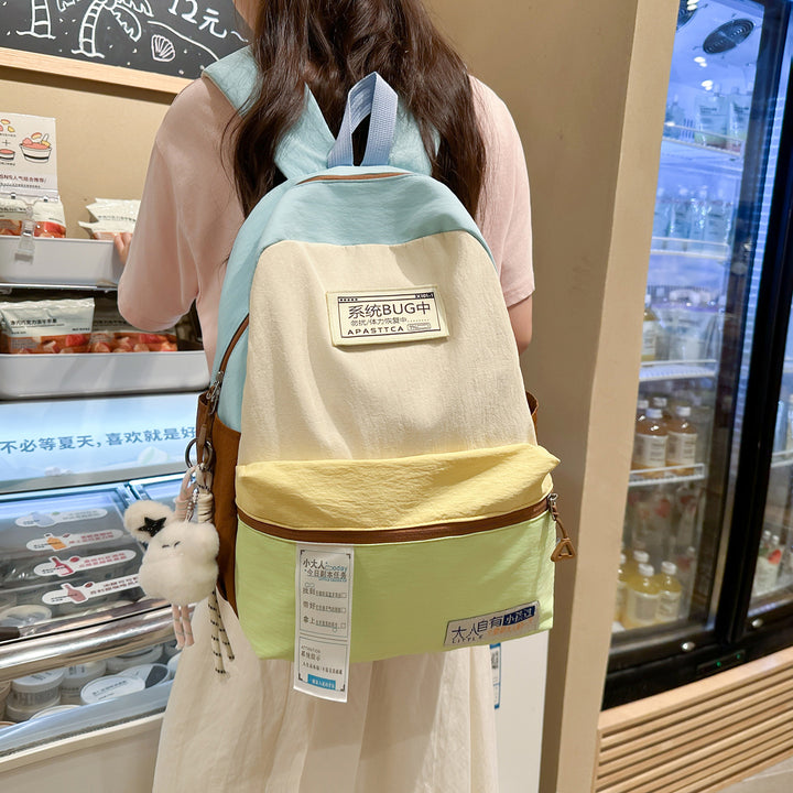 Colorful Multi-Compartment Backpack Kalsten
