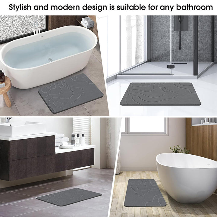 Diatomaceous Earth Bath Mat
