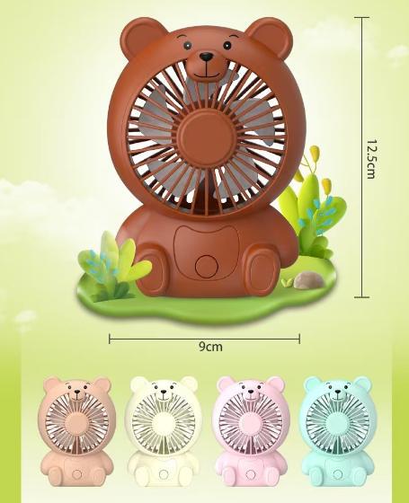 Unisex Cute Bear Fan Kalsten