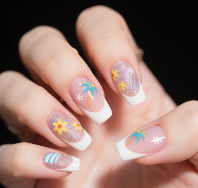 Tropical Paradise Nail Art Kalsten