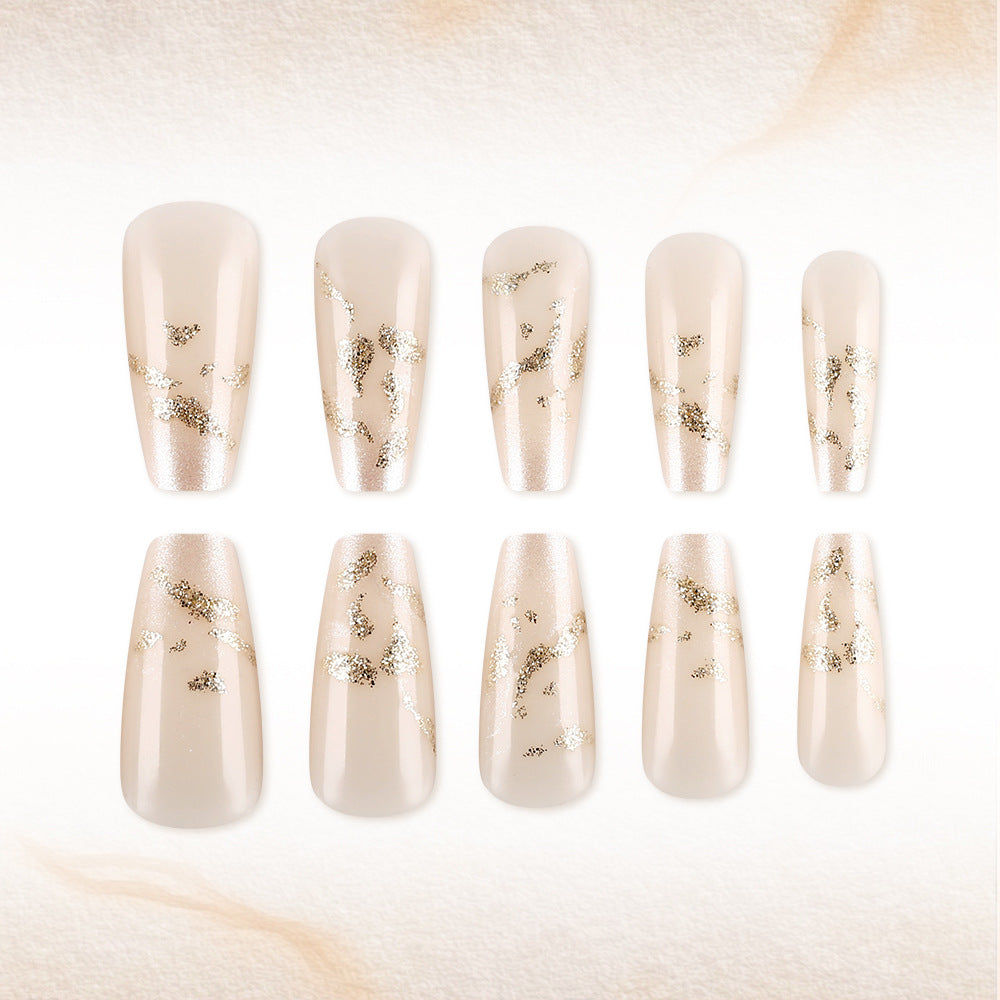 Glittery Elegance Press-On Nail Set Kalsten