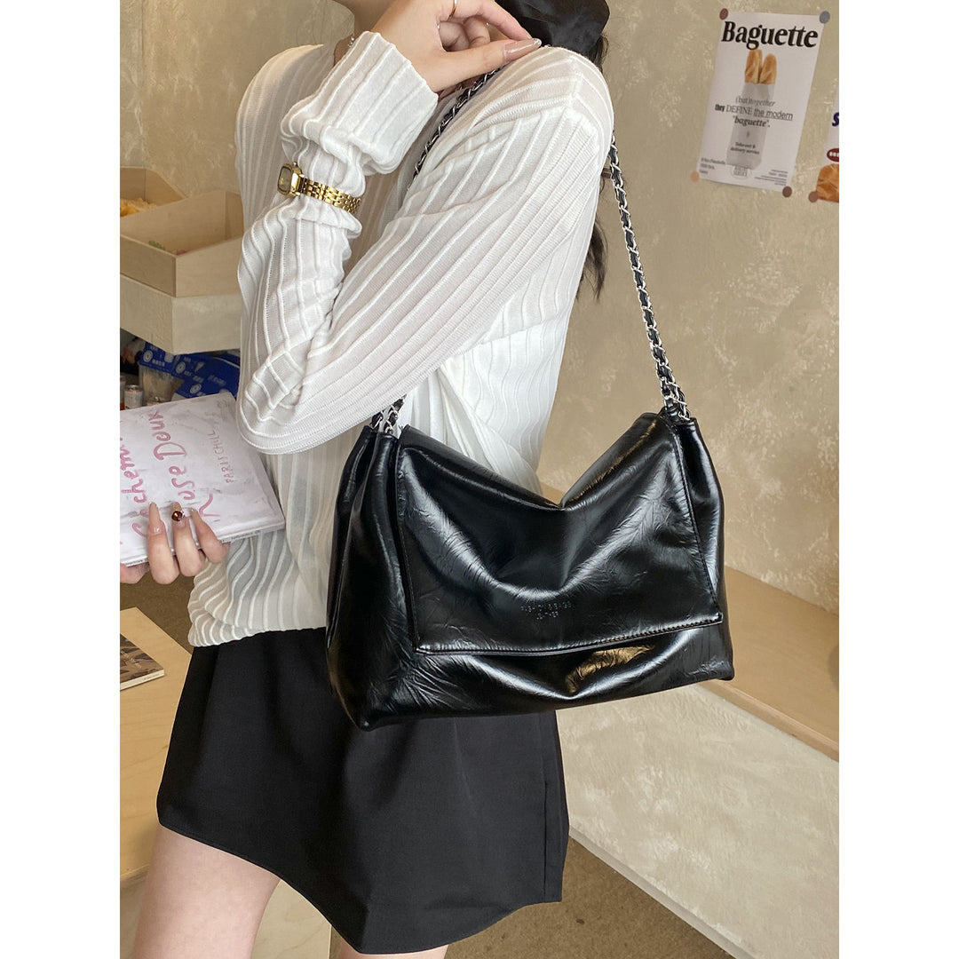 Chic Foldover Shoulder Bag Kalsten