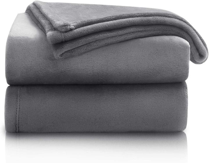 Ladies Cozy Plush Blanket with Reversible Design Kalsten