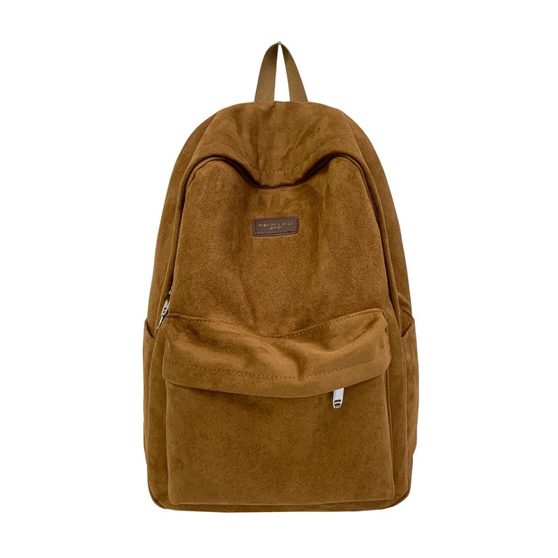 Stylish Suede Backpack Kalsten