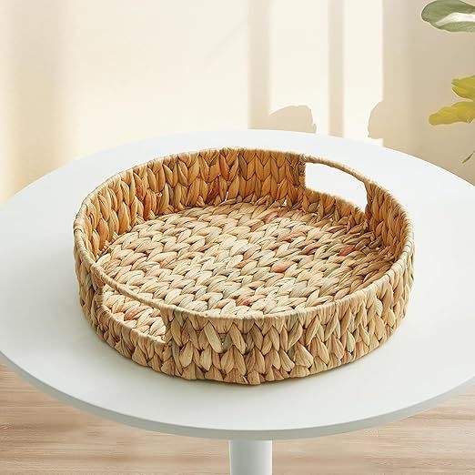 Woven Decorative Serving Tray Kalsten