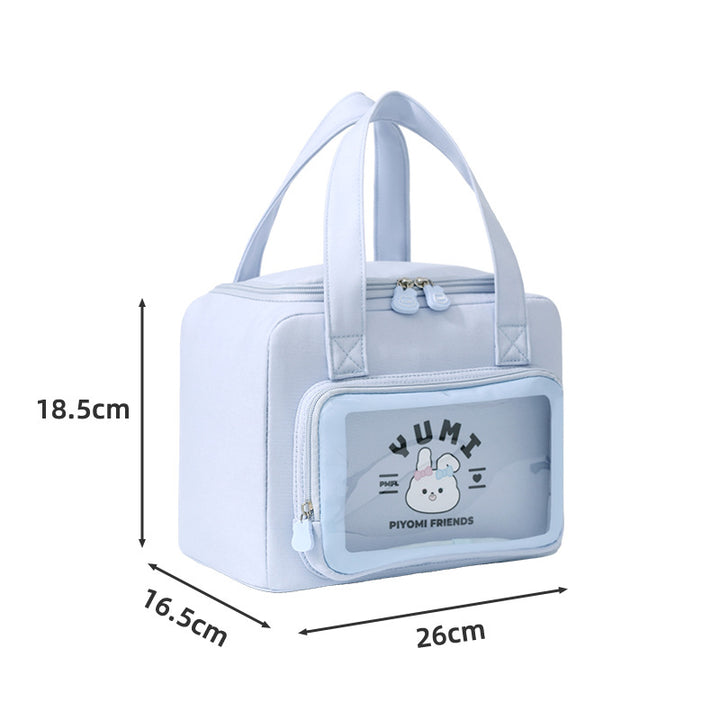 Versatile Insulated Cosmetic and Food Storage Bag Kalsten
