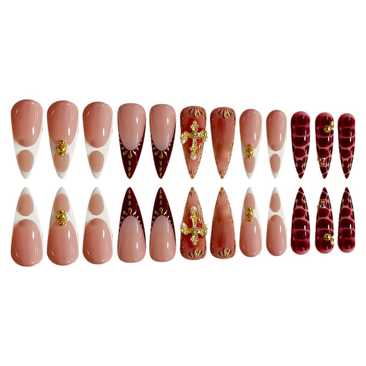 Elegant Sculpted Nail Enhancements Kalsten