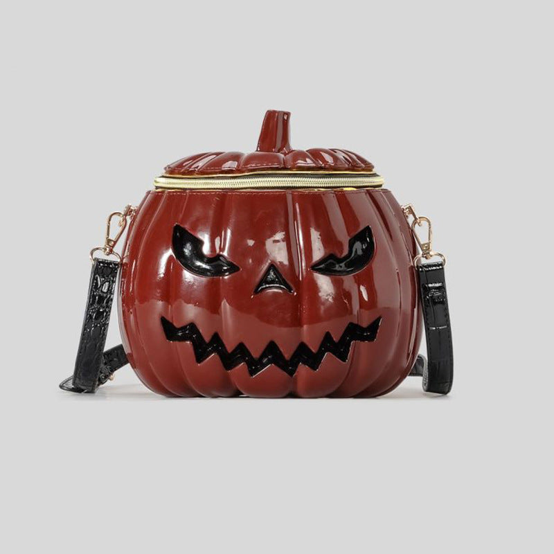Novelty Pumpkin-Shaped Handbag
