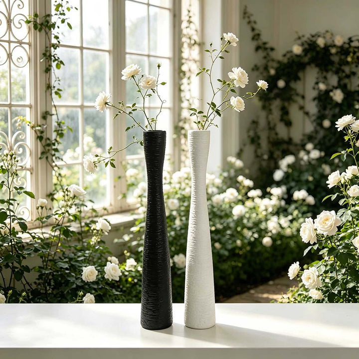 Modern Textured Ceramic Flower Vase Kalsten