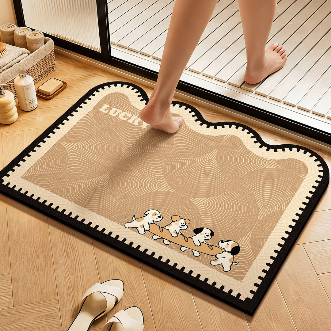 WoCute Cartoon Bath Mat Kalsten