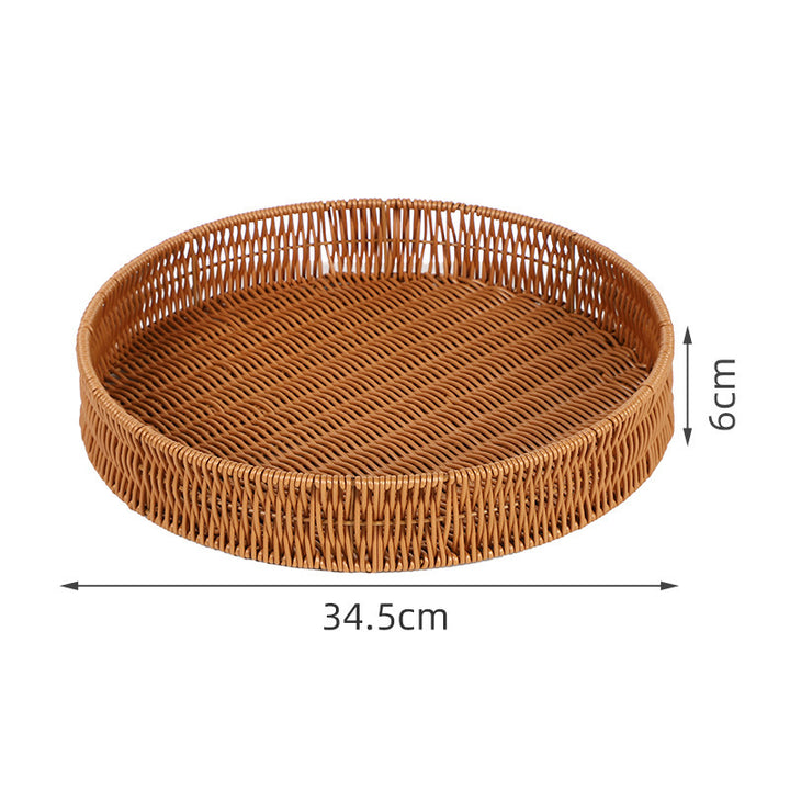 Stylish Wicker Serving Bowl Kalsten
