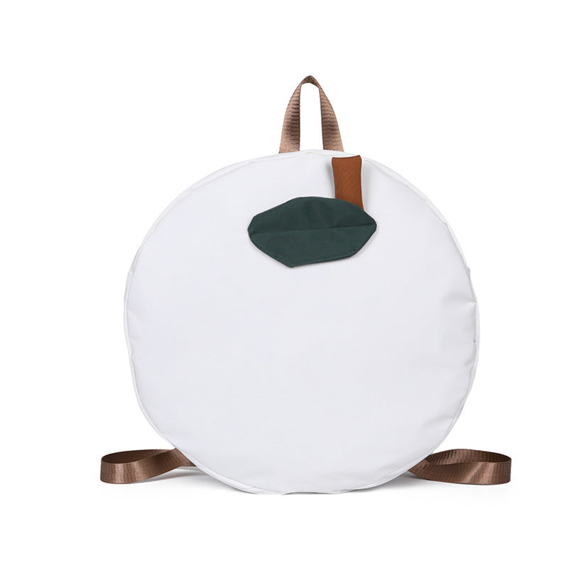 Round Fruit-Themed Backpack