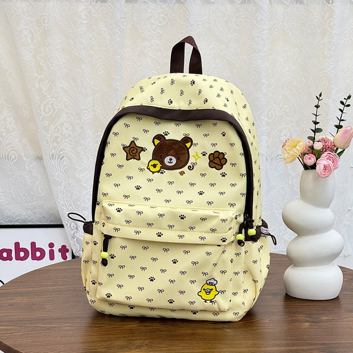 Cute Illustrated Animal-Themed Backpack Kalsten