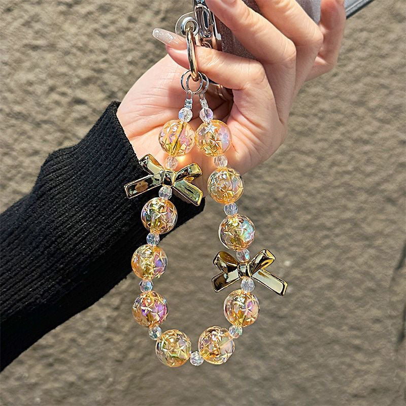 Beaded Charm Keychain Holder Kalsten