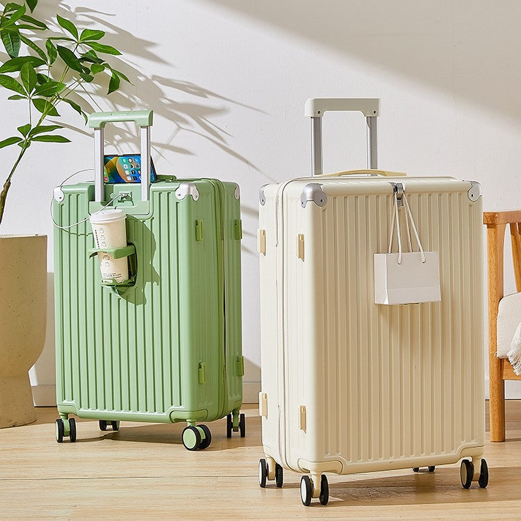 Sleek Compact Hard-Shell Carry-On Suitcase Kalsten