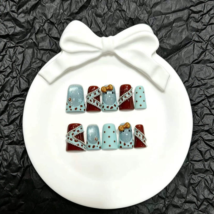 Creative Themed Press-On Nails